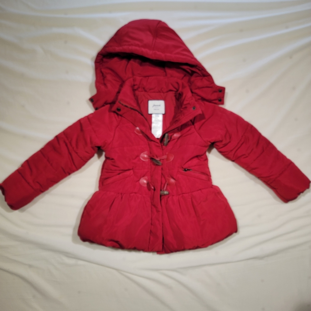 Jacadi puffer coat, girls,  size 7.
